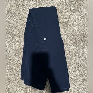 Lululemon navy leggings with pockets. Size two